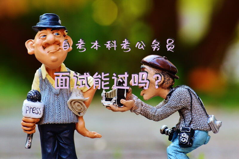 自考本科考公务员面试能过吗？