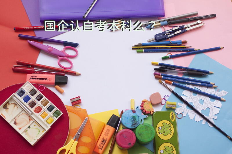 国企认自考本科么？