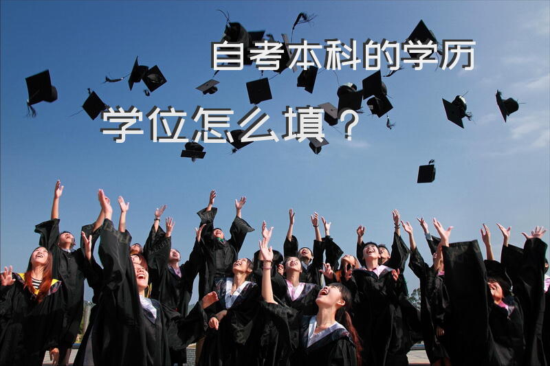 自考本科毕业，求职简历上，学历这一栏怎么填？