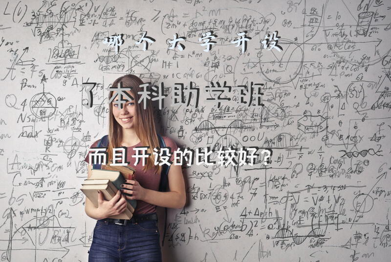 哪个大学开设了本科助学班，而且开设的比较好？自考助学班有用吗？