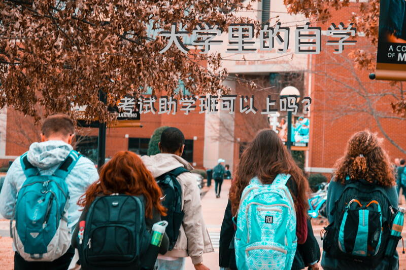 大学里的自学考试助学班可以上吗？