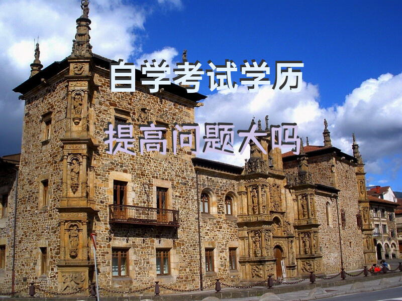 自学考试学历提高问题大吗