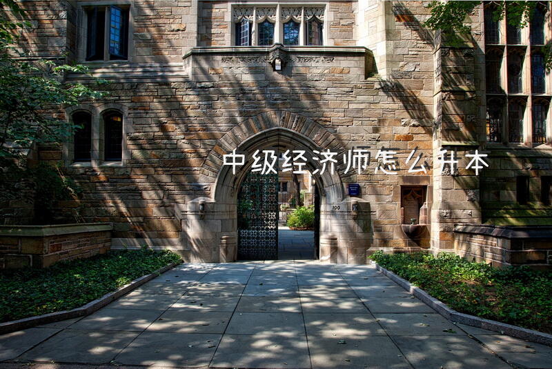 中级经济师怎么升本